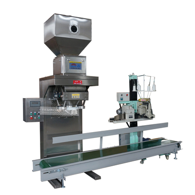 Macchina automatica di imballaggio di granuli di caffè da 25 kg a 50 kg con azionamento elettrico