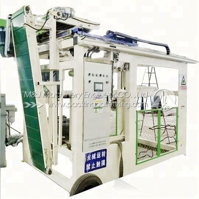 25 tonnellate stacker idraulico automatico di pallet pallet ricevitore/dispensatore di pallet