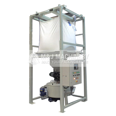 Comodo materiale di imballaggio cartaceo Jumbo Bag Discharger per sacchetti di cemento da 3000 kg
