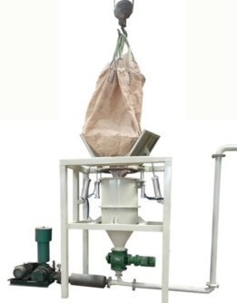 Imballaggio facile da utilizzare Scaricatore automatico di sacchi di polvere di cemento per un'operazione facile