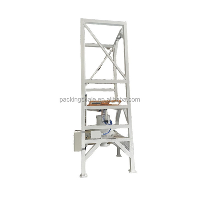 1.2kw Sistema di scarico di sacchetti jumbo a polvere di plastica a propulsione elettrica per l'industria chimica