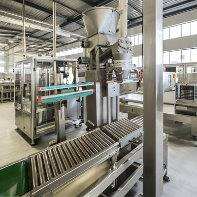Macchina di imballaggio in polvere da 25 kg per il riempimento di prodotti chimici e alimentari in imballaggi a sacchetto in piedi