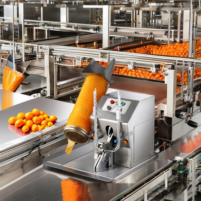 Macchina di riempimento di patate per sacchetto a rete sacchetto a maglia 220V FUNZIONE di riempimento